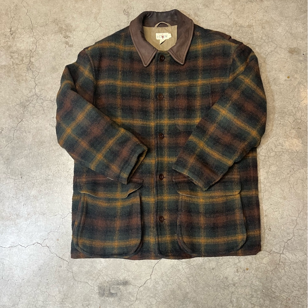 Vintage 90’s  wool j crew coat men’s medium